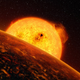 Artist’s impression of COROT-7b.